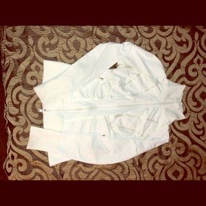 White xs Zella zip up jacket